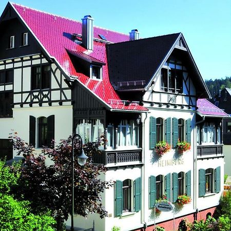 באד אלסטר Hotel-Pension Heimburg מראה חיצוני תמונה
